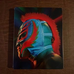 WWE 2K 22 metal game case featuring Rey Mysterio!!
